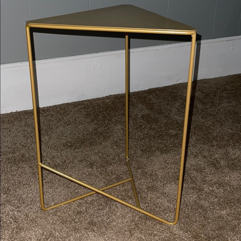 Triangle side table